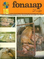 Portada de la revista FONAIAP DIVULGA N 15 1984