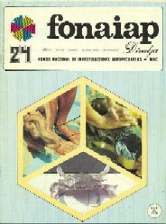 Portada de la revista FONAIAP DIVULGA N 24 1987