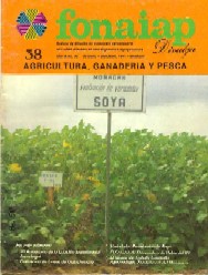 Portada de la revista FONAIAP DIVULGA N 38 1991