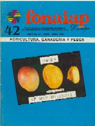 Portada de la revista FONAIAP DIVULGA N 42 1992