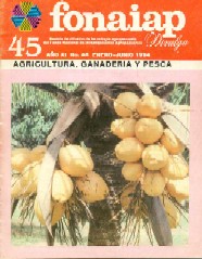 Portada de la revista FONAIAP DIVULGA N 45 