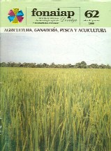 Portada de la revista FONAIAP DIVULGA N 62