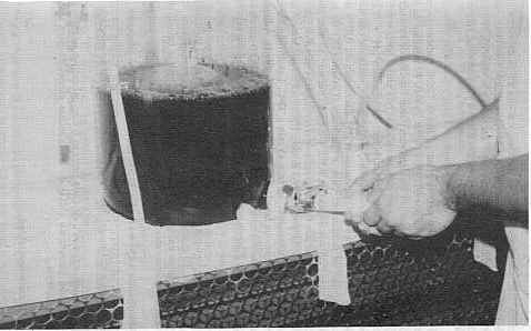 FIGURA 1. Sistema de vaso fermentador utilizado en cultivos de B. bovis y B. bigemina